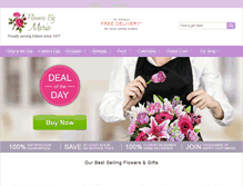 Tablet Screenshot of flowersbymaria.com